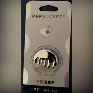 Chrome drip Popsocket popgrip